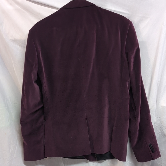 Reserved Rich Plum Men's Blazer - Picture 4 of 4